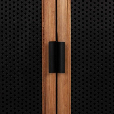 Recibidor Alexandra House Living Negro 34 x 90 x 80 cm