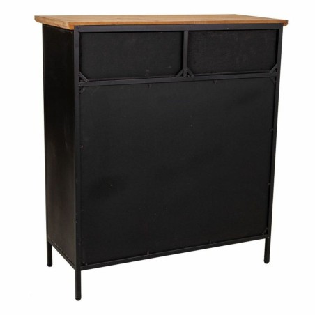 Hall Alexandra House Living Black 34 x 90 x 80 cm