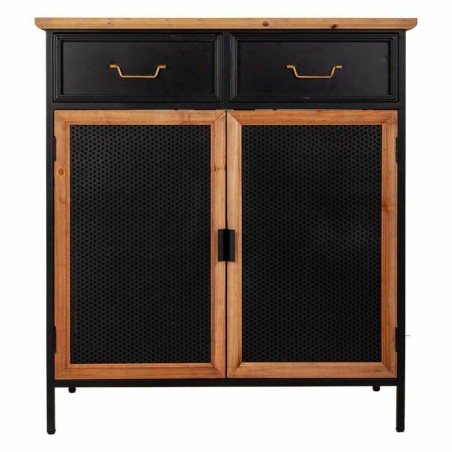 Hall Alexandra House Living Black 34 x 90 x 80 cm