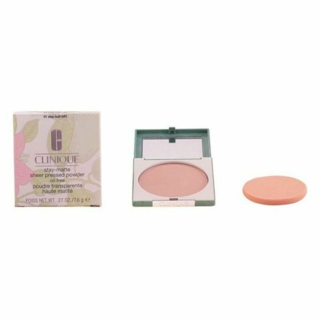 Polvos Compactos Clinique Stay Beige Stay-Matte Sheer Pressed Powder 7