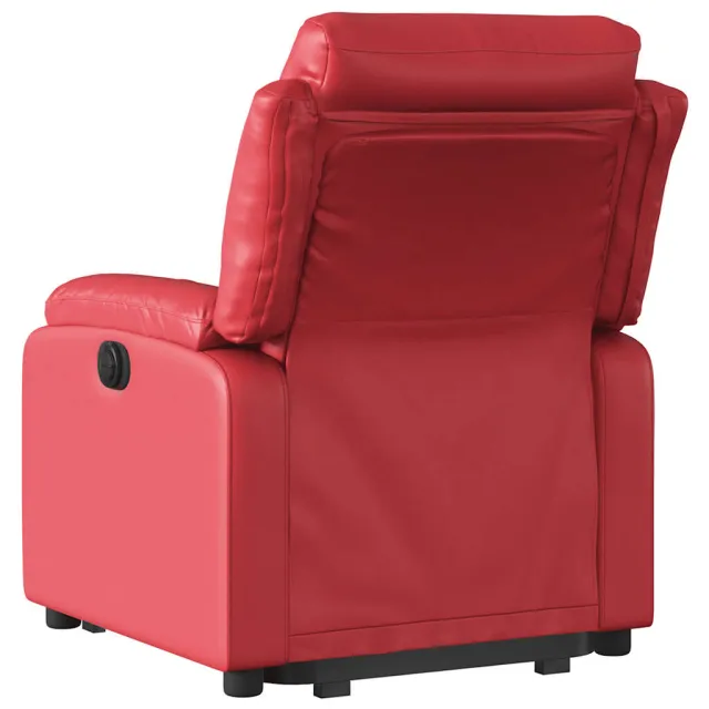 Fauteuil inclinable Rouge Similicuir