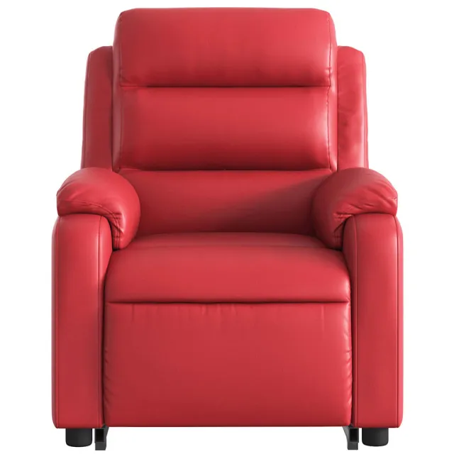 Fauteuil inclinable Rouge Similicuir