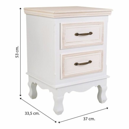 Mesita de Noche Alexandra House Living 33 x 53 x 37 cm 2