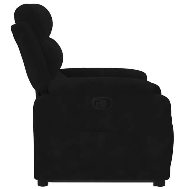 Fauteuil inclinable Noir Velours