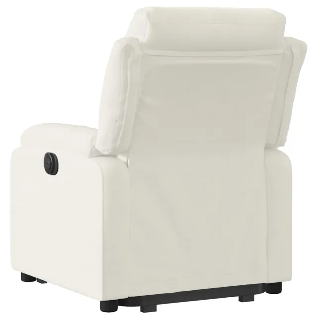 Fauteuil inclinable Crème Velours
