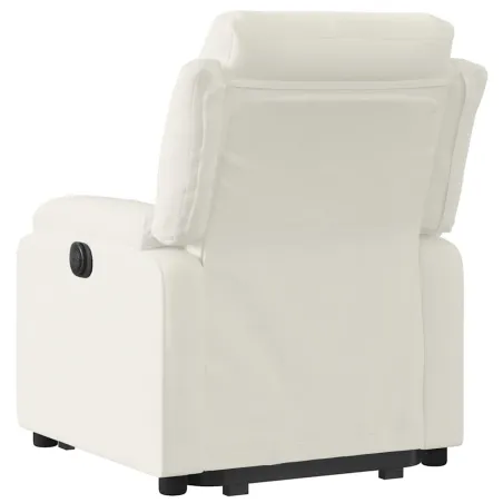 Fauteuil inclinable Crème Velours