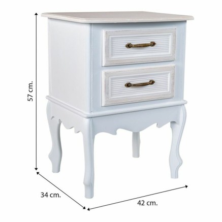 Comodino Alexandra House Living 34 x 57 x 42 cm 2