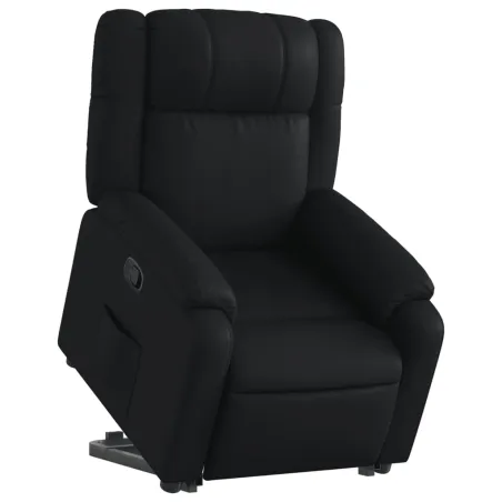 Fauteuil inclinable Noir Similicuir
