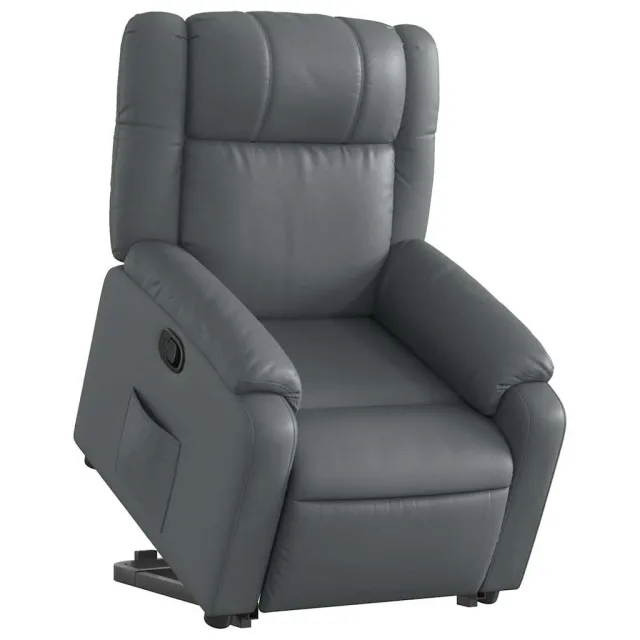 Fauteuil inclinable Gris Similicuir