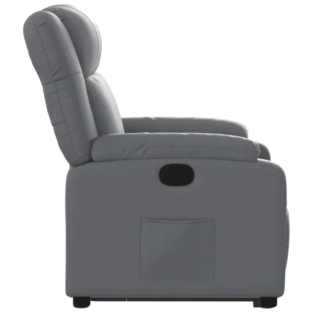 Fauteuil inclinable Gris Similicuir