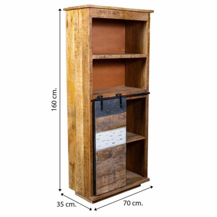 Planken Alexandra House Living Natuurlijk Mangohout 35 x 160 x 70 cm 2