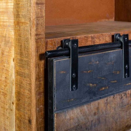 Estantería Alexandra House Living Natural Madera de mango 35 x 160 x