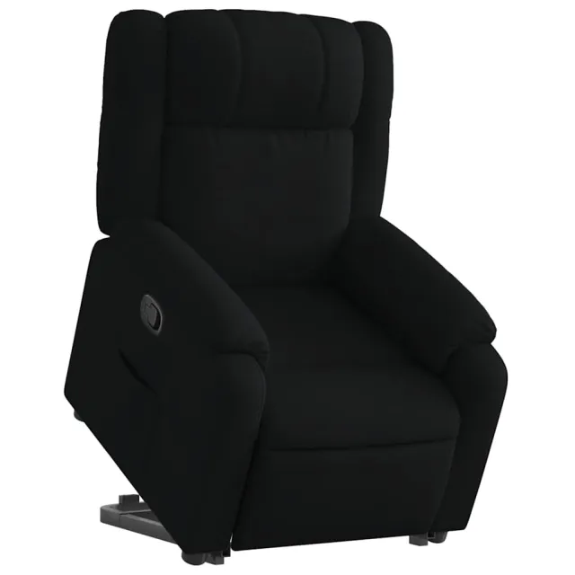 Fauteuil inclinable noir tissu