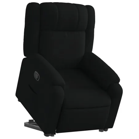 Fauteuil inclinable noir tissu