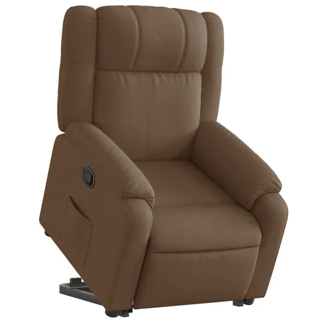 Fauteuil inclinable Marron Tissu