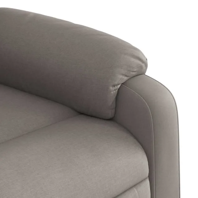 Fauteuil inclinable taupe tissu