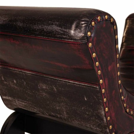 Bench Alexandra House Living Brown Polyurethane MDF Wood 40 x 65 x 90