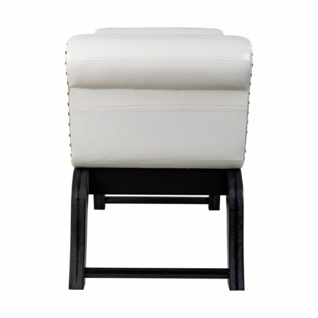 Hocker Alexandra House Living Weiß Polyurethan Holz MDF 40 x 65 x 90