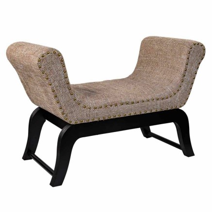 Hocker Alexandra House Living Creme Polyurethan Holz MDF 40 x 65 x 90