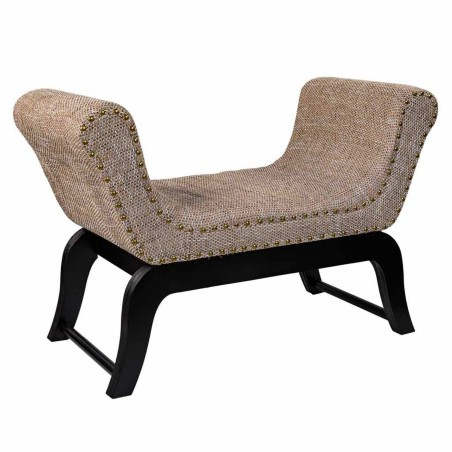 Bench Alexandra House Living Cream Polyurethane MDF Wood 40 x 65 x 90