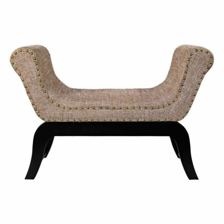 Bench Alexandra House Living Cream Polyurethane MDF Wood 40 x 65 x 90
