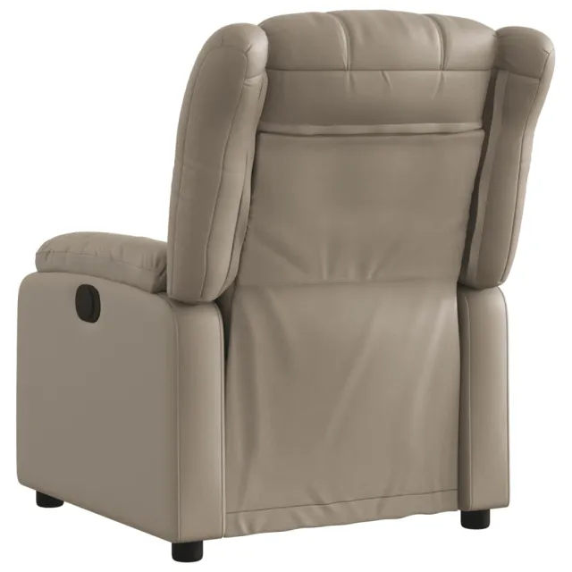 Fauteuil inclinable électrique Cappuccino Similicuir