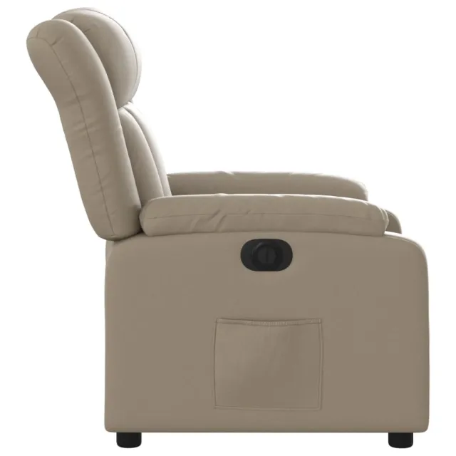 Fauteuil inclinable électrique Cappuccino Similicuir