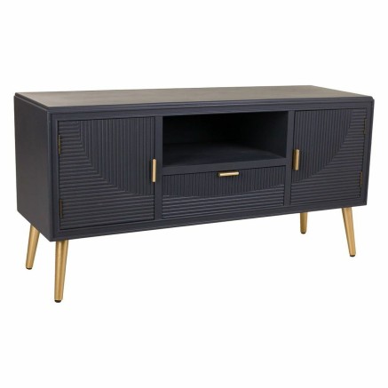 Dientafel Alexandra House Living Gouden Donker grijs 40 x 61 x 121 cm