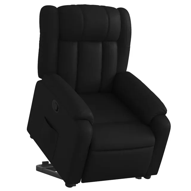 Fauteuil inclinable Noir Similicuir