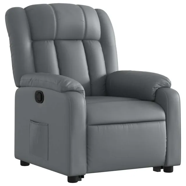 Fauteuil inclinable Gris Similicuir