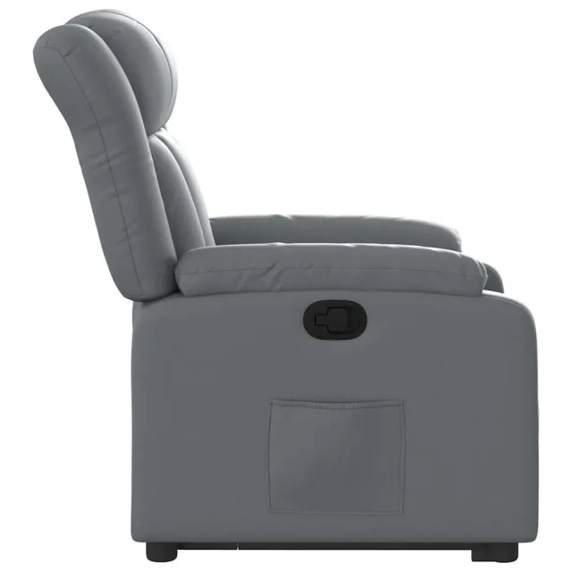 Fauteuil inclinable Gris Similicuir