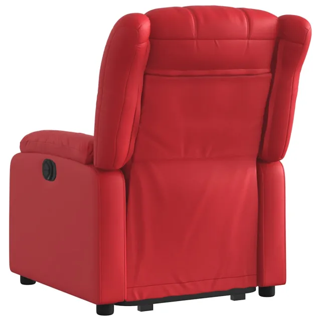 Fauteuil inclinable Rouge Similicuir