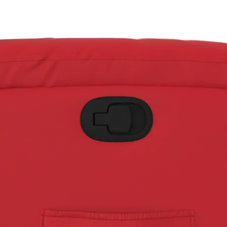 Fauteuil inclinable Rouge Similicuir