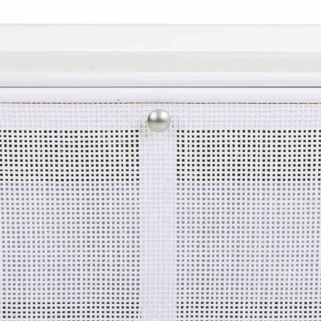 Bench Alexandra House Living Silver MDF Wood 38 x 53 x 80 cm Shoe Rack