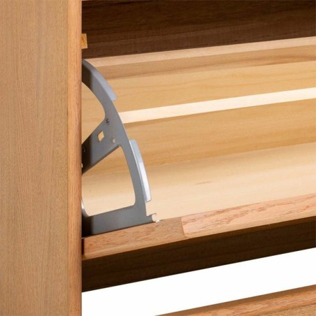 Hocker Alexandra House Living natürlich Holz MDF 38 x 53 x 80 cm Schu