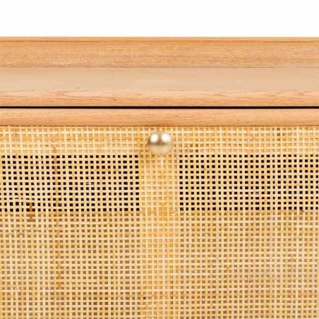 Banqueta Alexandra House Living Natural Madera MDF 38 x 53 x 80 cm Zap