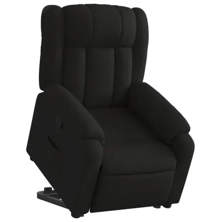 Fauteuil inclinable noir tissu