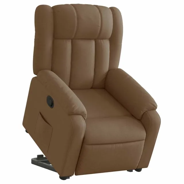 Fauteuil inclinable Marron Tissu