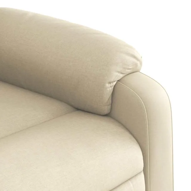 Fauteuil inclinable Crème Tissu