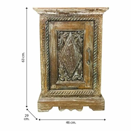 Nightstand Alexandra House Living 29 x 63 x 46 cm 2