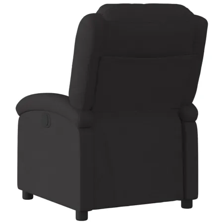 Fauteuil inclinable noir tissu