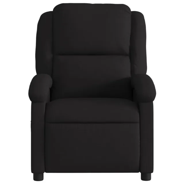 Fauteuil inclinable noir tissu