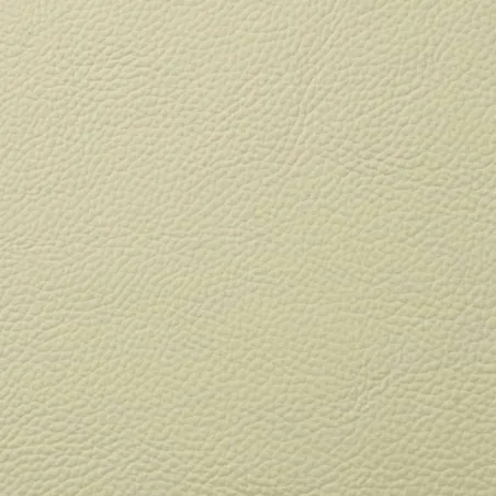 Fauteuil inclinable crème cuir véritable