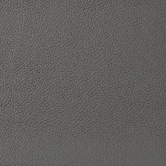 Fauteuil de massage inclinable gris cuir véritable