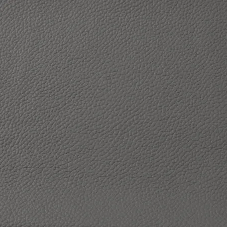 Fauteuil de massage inclinable gris cuir véritable