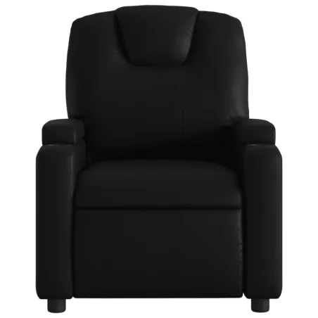 Fauteuil inclinable noir similicuir