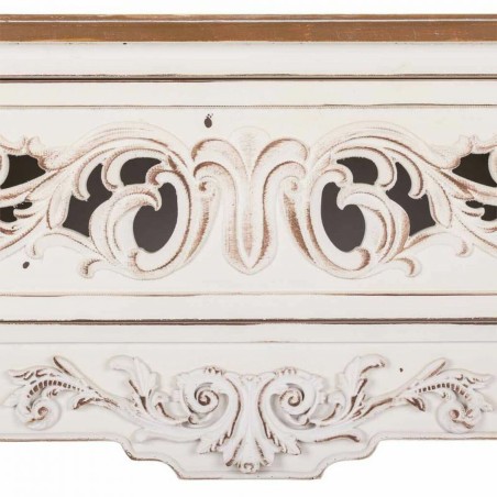 Zijtafel met lades Alexandra House Living Wit 46 x 90 x 110 cm