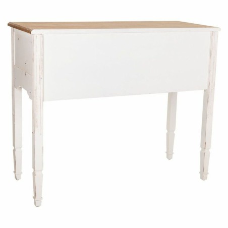 Zijtafel met lades Alexandra House Living Wit 46 x 90 x 110 cm