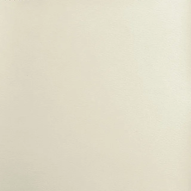 Fauteuil inclinable en similicuir crème