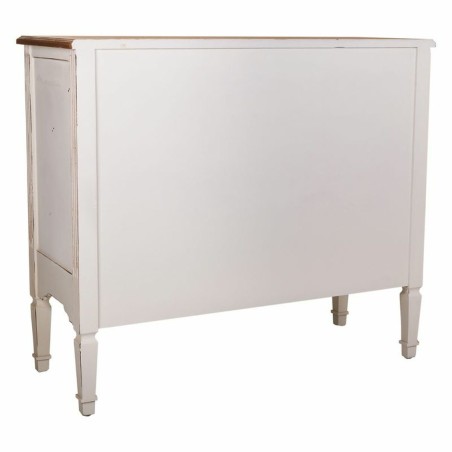 Aparador Alexandra House Living Blanco Madera de abeto Madera MDF 40 x